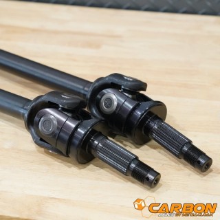 Półosie przednie Carbon Dana 30 27 spline Jeep Wrangler TJ/LJ/YJ, Cherokee XJ METALCLOAK