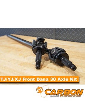 Półosie przednie Carbon Dana 30 27 spline Jeep Wrangler TJ/LJ/YJ, Cherokee XJ