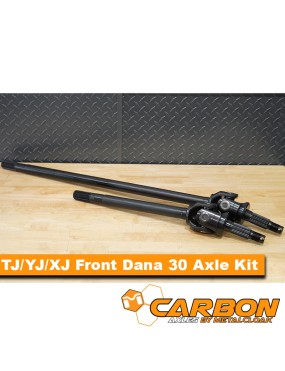 Półosie przednie Carbon Dana 30 27 spline Jeep Wrangler TJ/LJ/YJ, Cherokee XJ