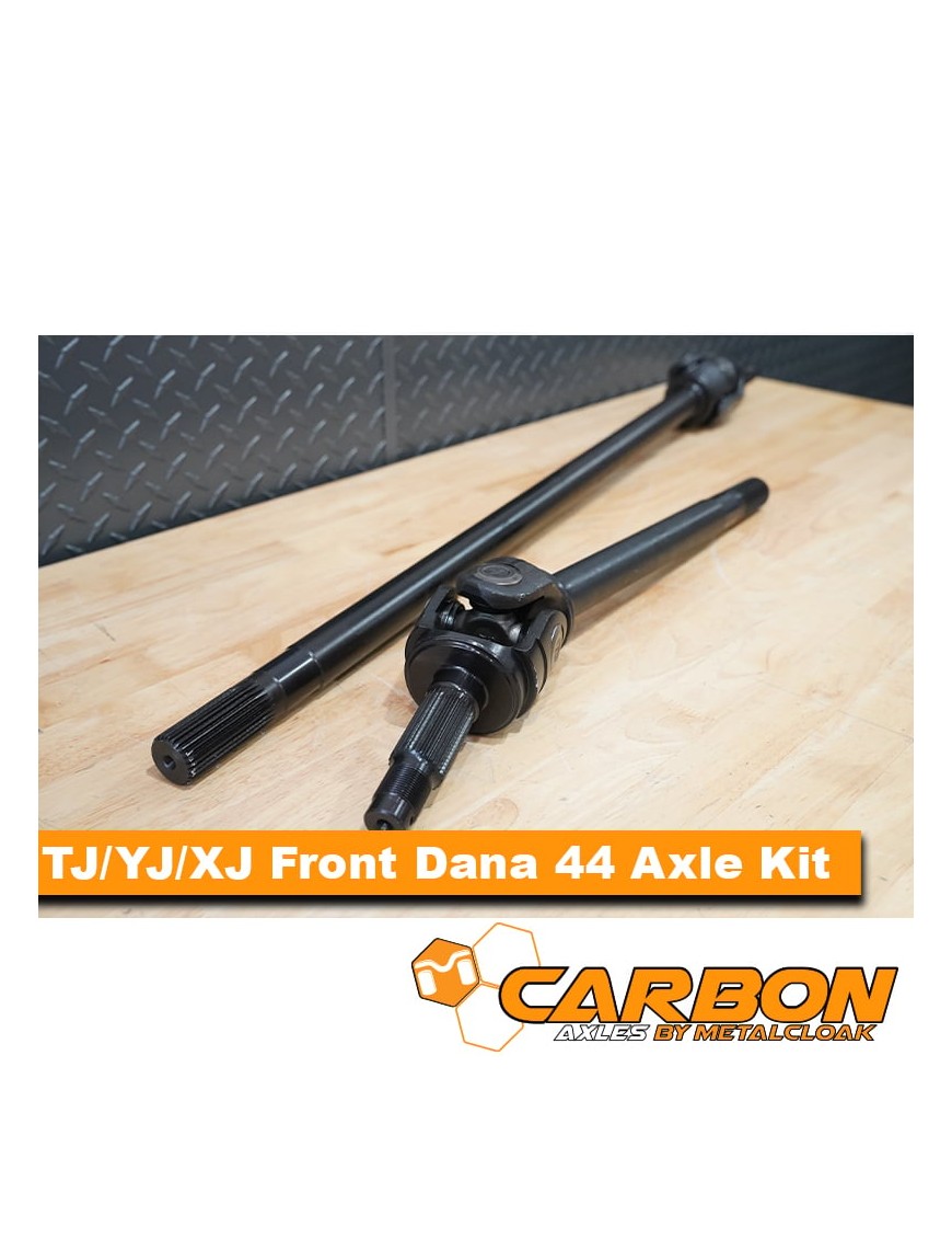 Półosie przednie Carbon Dana 44 30 spline Jeep Wrangler TJ/LJ Rubicon