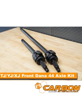 Półosie przednie Carbon Dana 44 30 spline Jeep Wrangler TJ/LJ Rubicon