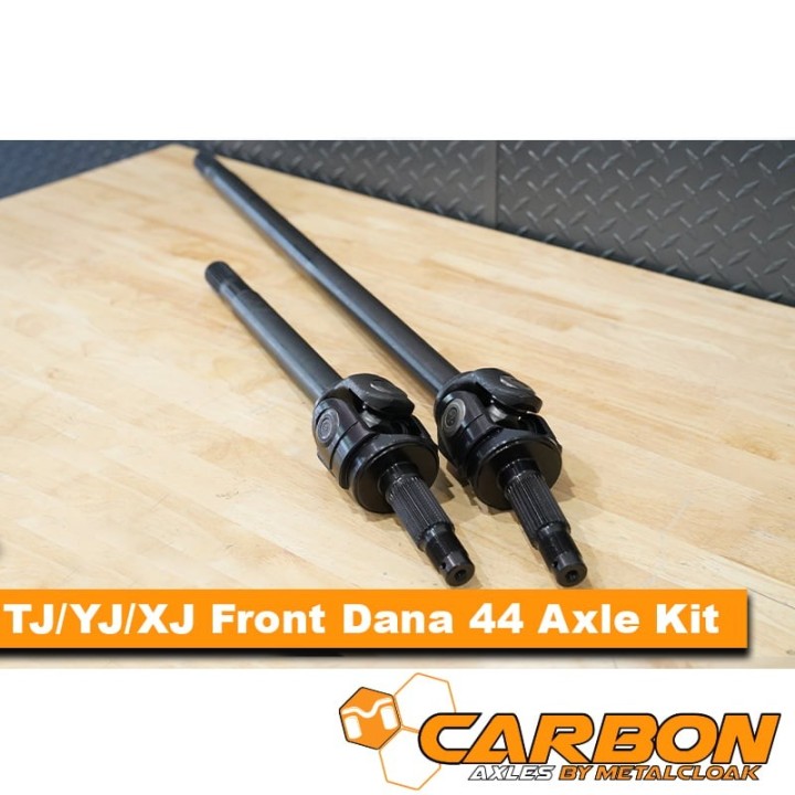 Półosie przednie Carbon Dana 44 30 spline Jeep Wrangler TJ/LJ Rubicon METALCLOAK - ujęcie 3