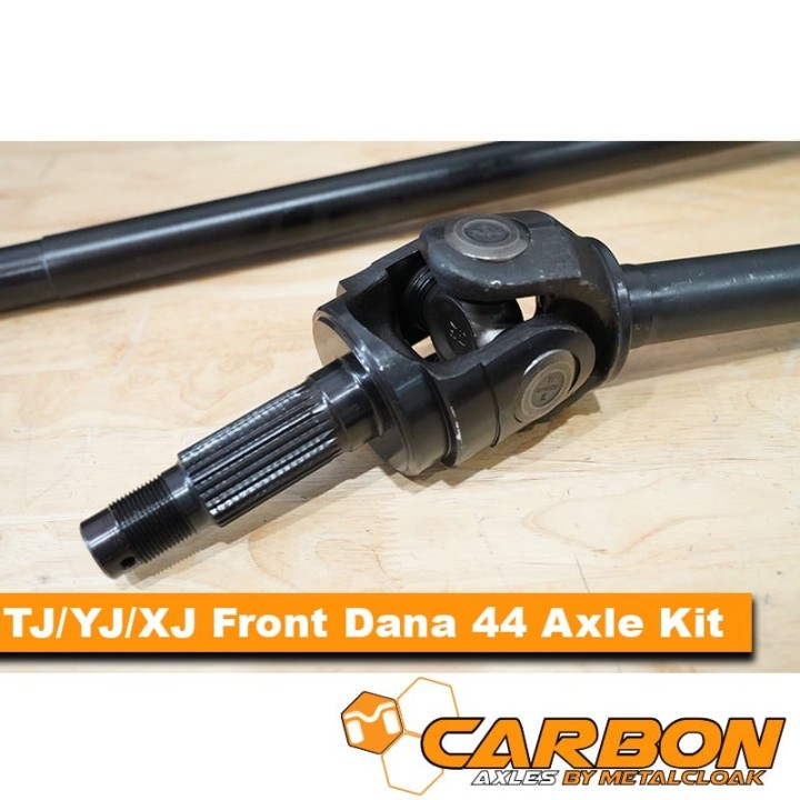 Półosie przednie Carbon Dana 44 30 spline Jeep Wrangler TJ/LJ Rubicon METALCLOAK - ujęcie 4