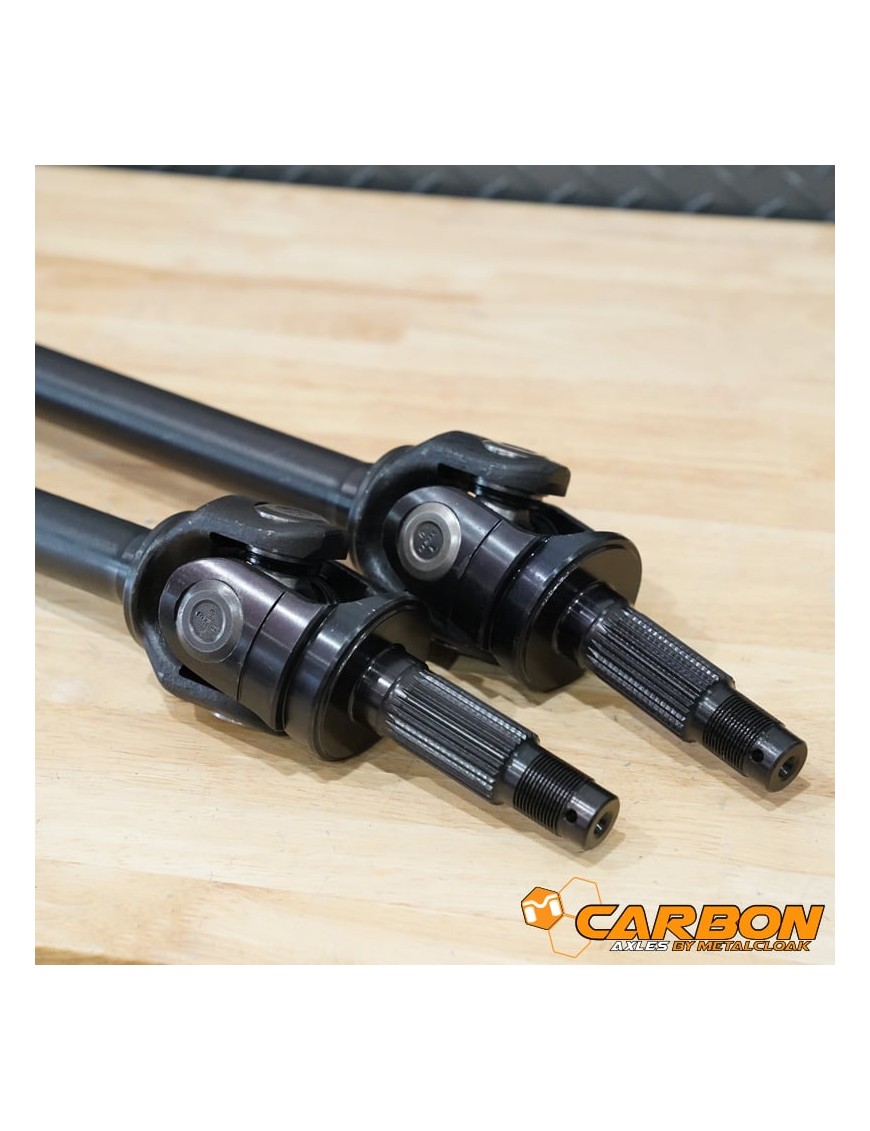 Półosie przednie Carbon Dana 44 30 spline Jeep Wrangler TJ/LJ Rubicon