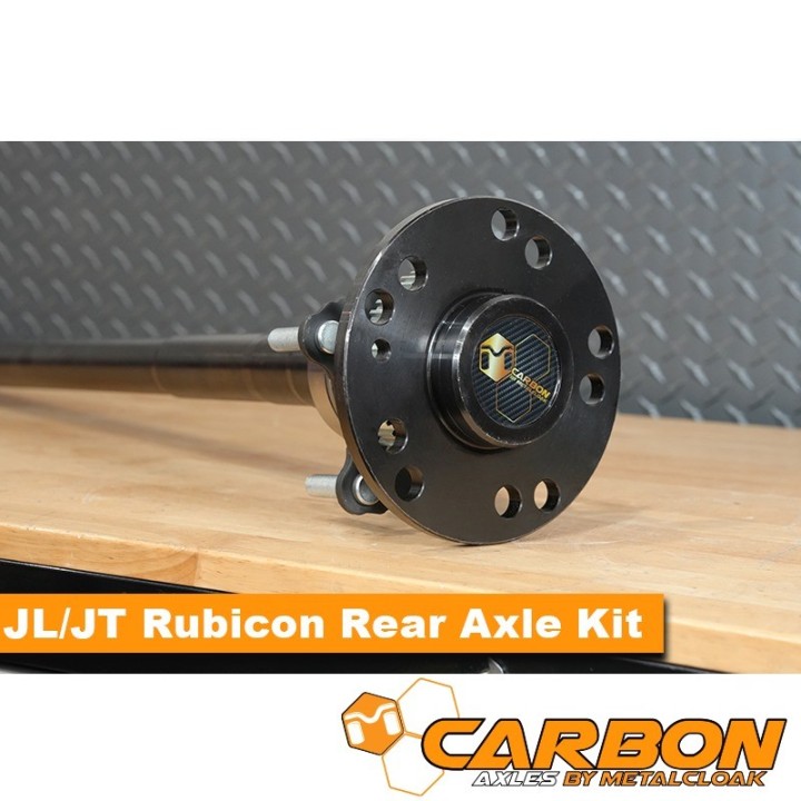Półosie tylne Carbon Dana 44 32 spline Jeep Wrangler JL / Gladiator JT Rubicon METALCLOAK