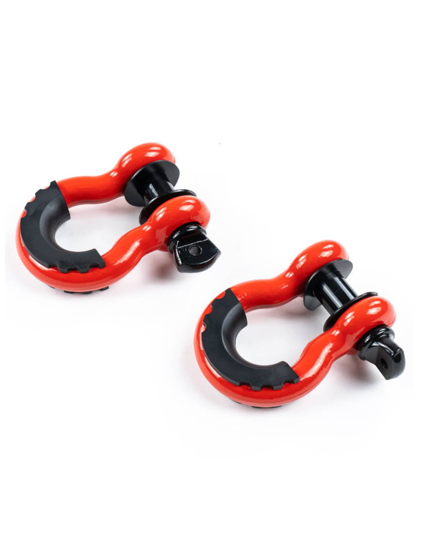 Szekla para czerwona OFD D-ring 3/4"