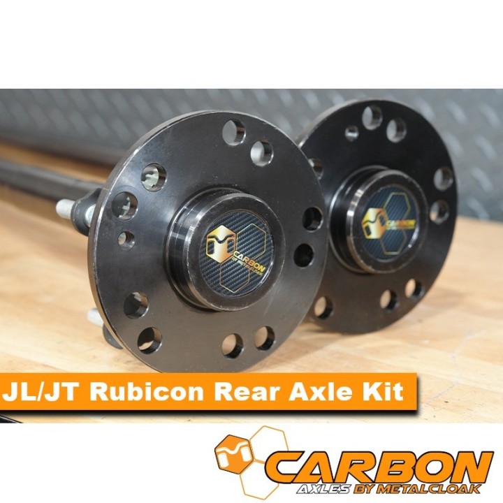 Półosie tylne Carbon Dana 44 32 spline Jeep Wrangler JL / Gladiator JT Rubicon METALCLOAK - ujęcie 3