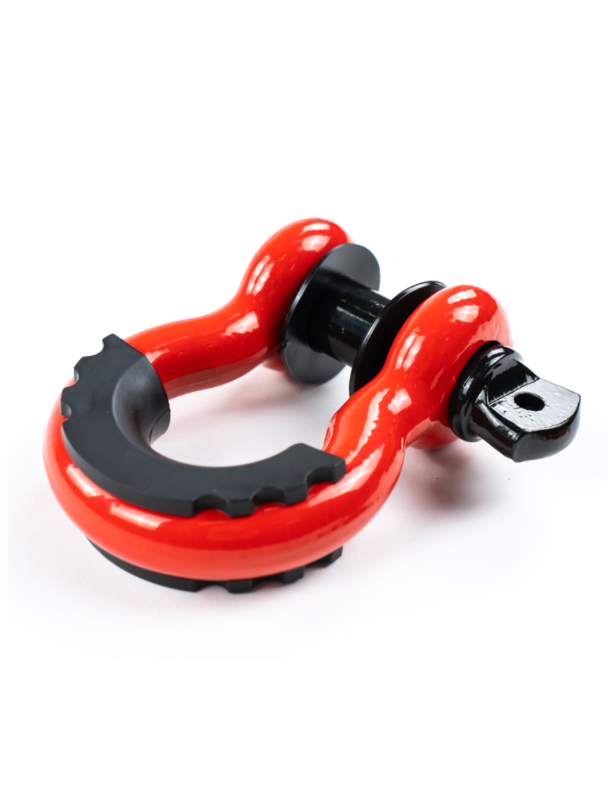 Szekla para czerwona OFD D-ring 3/4"
