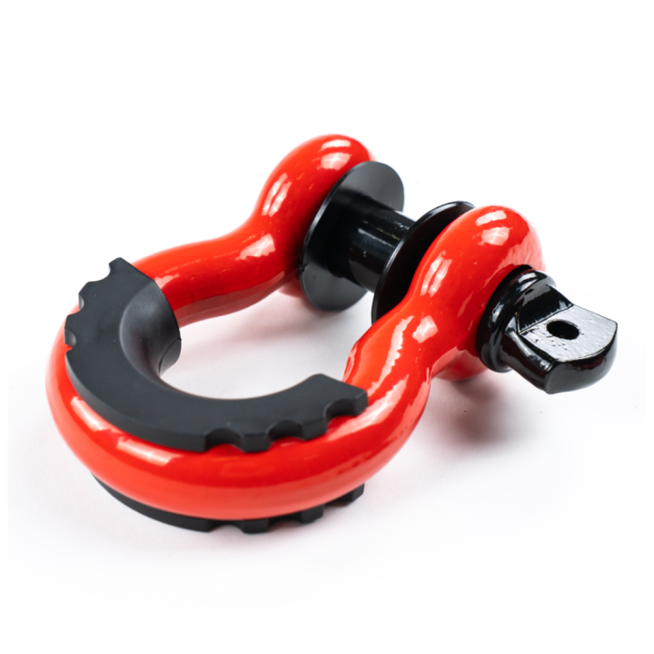 Szekla para czerwona OFD D-ring 3/4" - ujęcie 3