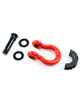 Szekla para czerwona OFD D-ring 3/4"