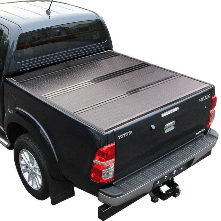 Twarda pokrywa paki tri-fold niski profil OFD Double Cab - ujęcie 2