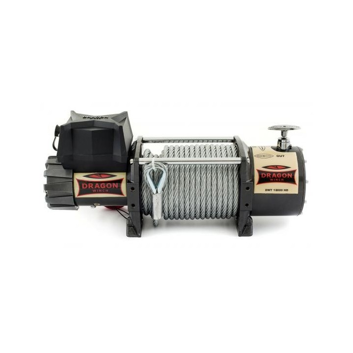 DWT 18000 HD Dragon Winch Truck wyciągarka z liną stalową - ujęcie 4