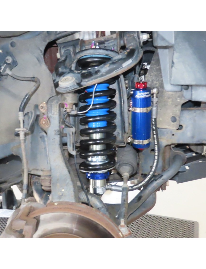 Amortyzator gazowy prawy przód Superior Engineering 2.0 Reservoir Regulowany Lift 3-4"