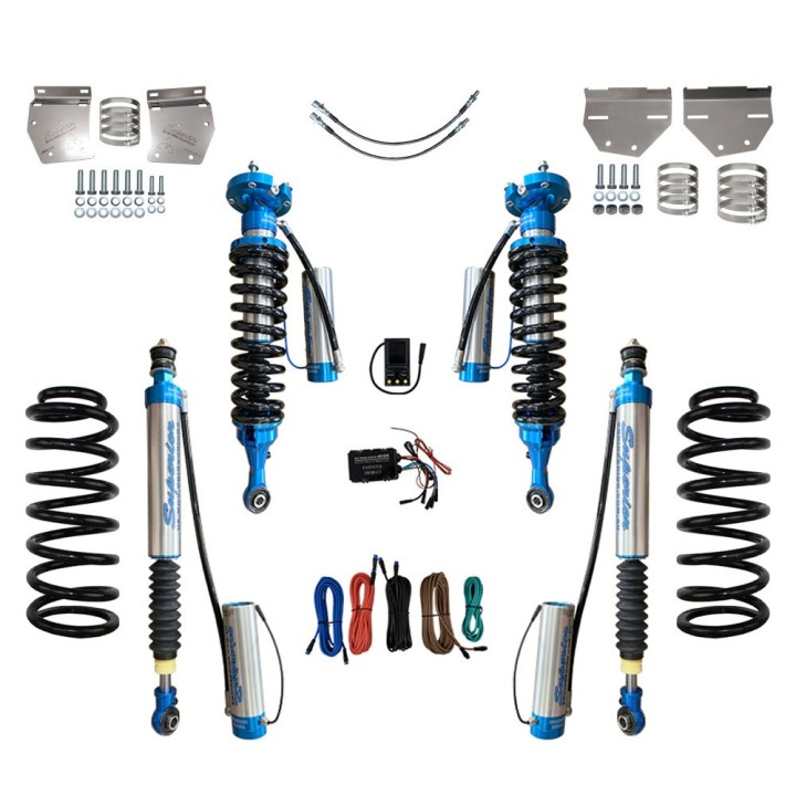 Zestaw zawieszenia Superior Engineering 2.5 Reservoir Remote Adjustable ECDS Lift 2"