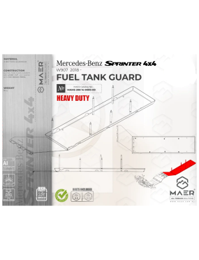 Płyta osłonowa zbiornika paliwa Heavy Duty MAER