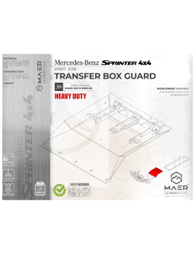 Płyta osłonowa skrzyni biegów Heavy Duty MAER