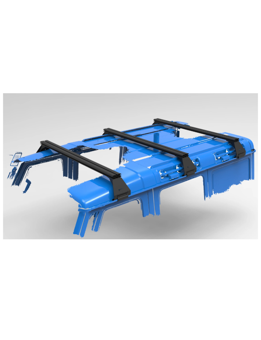 3 Poprzeczki dachowe Rhino Rack Reconn-Deck