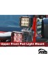MetalCloak Górny przedni uchwyt lamp pod light, Jeep Wrangler JL i Gladiator JT