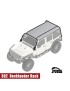 MetalCloak Bagażnik ARS Rocklander 4-drzwiowy, Jeep Wrangler JL 392