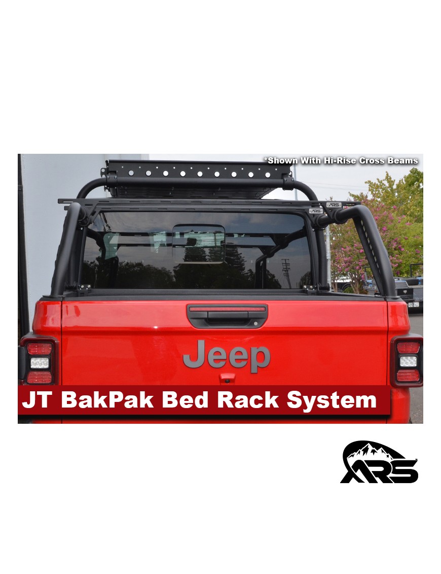 MetalCloak Bagażnik skrzyni BakPak, Jeep Gladiator JT