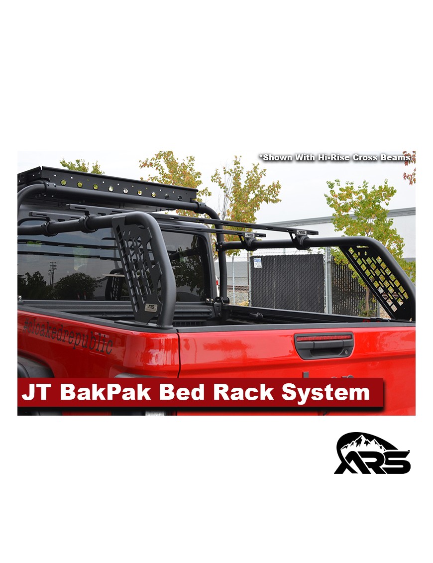 MetalCloak Bagażnik skrzyni BakPak, Jeep Gladiator JT