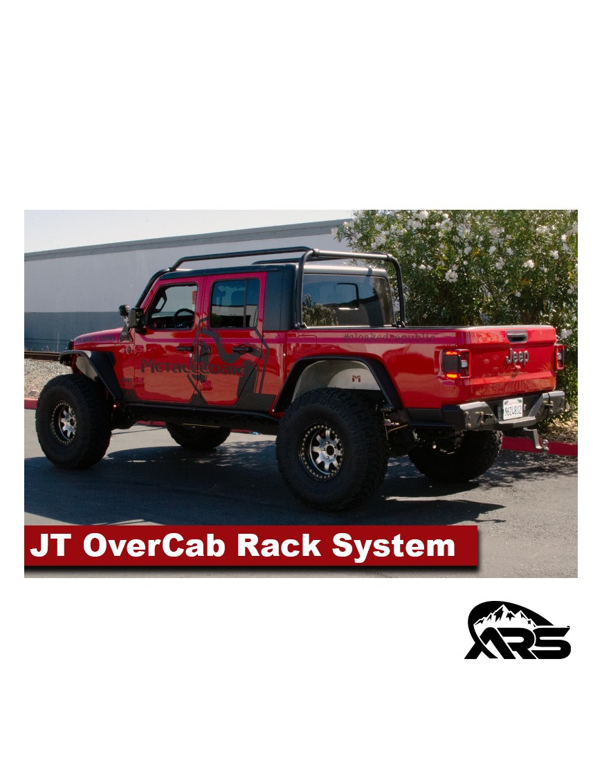 MetalCloak Bagażnik ARS OverCab, Jeep Gladiator JT