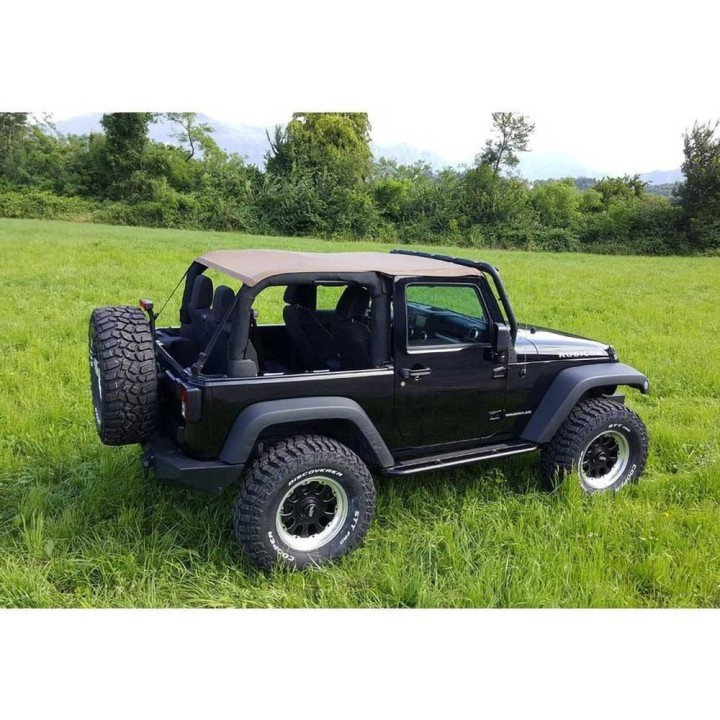 Kompletny dach miękki bezstelażowy typu Fastback Suntop z szybami - ujęcie 4