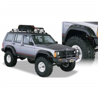 Poszerzenia błotników przód i tył RealTruck Bushwacker 4 drzwi Cut-Out Style
