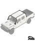 MetalCloak Bagażnik ARS OverCab, Jeep Gladiator JT Mojave