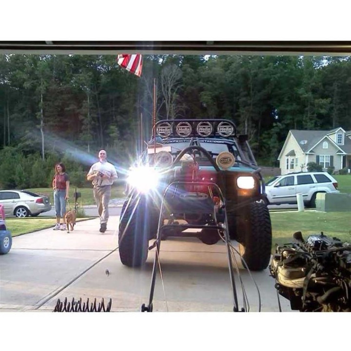 Reflektory LED czarne przód 7x5" JW Speaker 8900 Evolution - ujęcie 3
