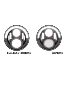 Reflektory LED czarne przód 7" JW Speaker 8700 Evolution J2 Series