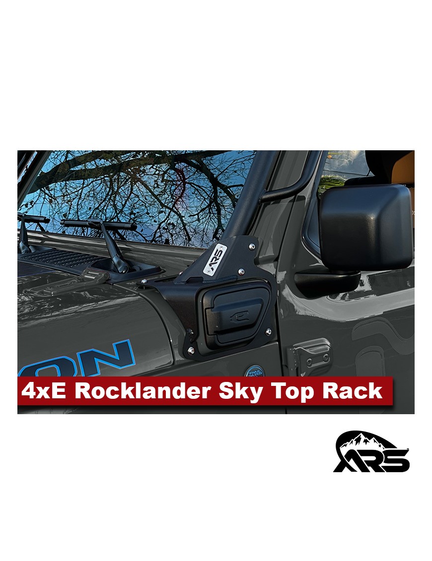 MetalCloak Bagażnik ARS Rocklander 4-drzwiowy pod dach Sky One-Touch, Jeep Wrangler JL 4xe