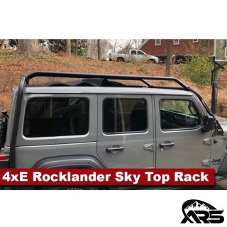 MetalCloak Bagażnik ARS Rocklander 4-drzwiowy pod dach Sky One-Touch, Jeep Wrangler JL 4xe - ujęcie 2