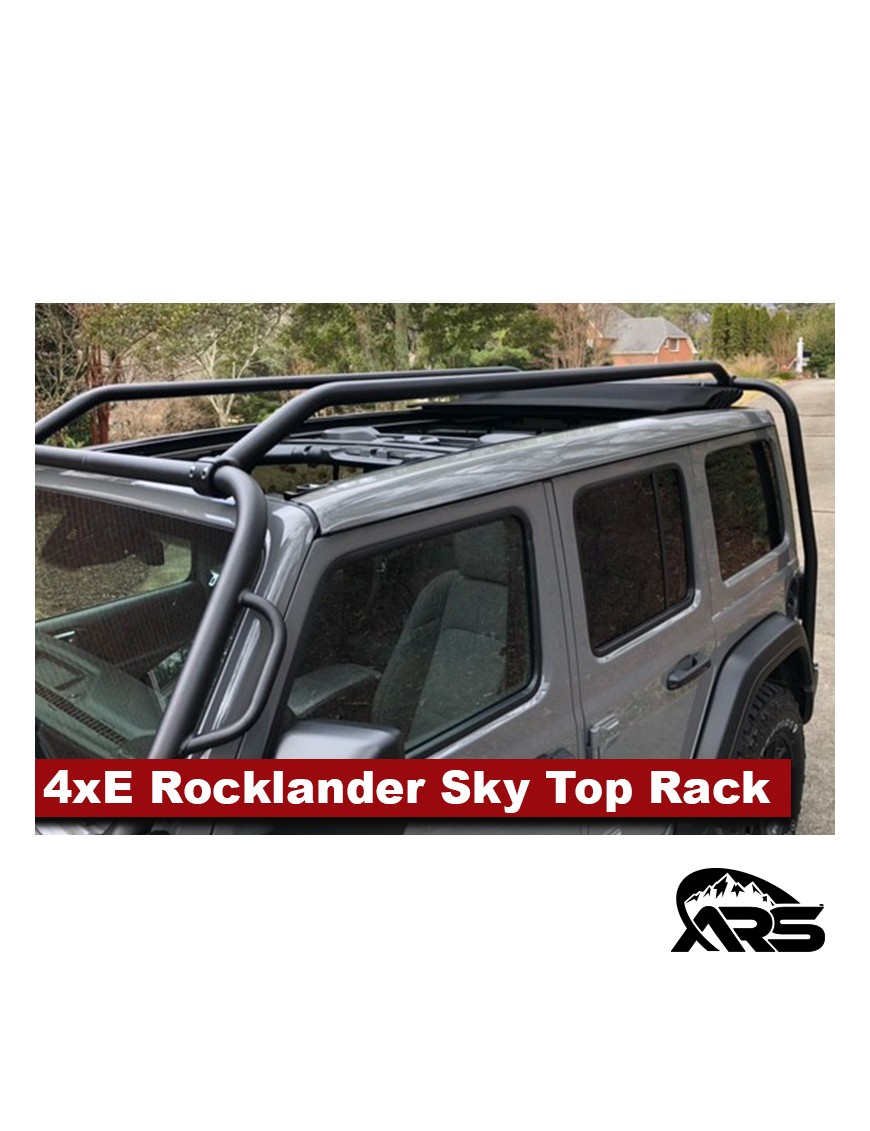 MetalCloak Bagażnik ARS Rocklander 4-drzwiowy pod dach Sky One-Touch, Jeep Wrangler JL 4xe