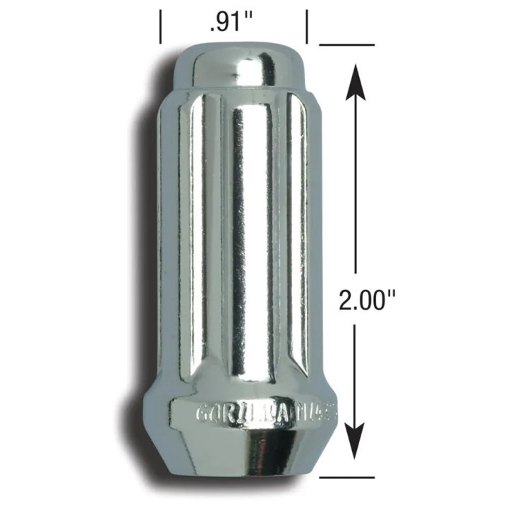 Nakrętki zabezpieczające zestaw do kół długie M14x1,5 Gorilla - ujęcie 3