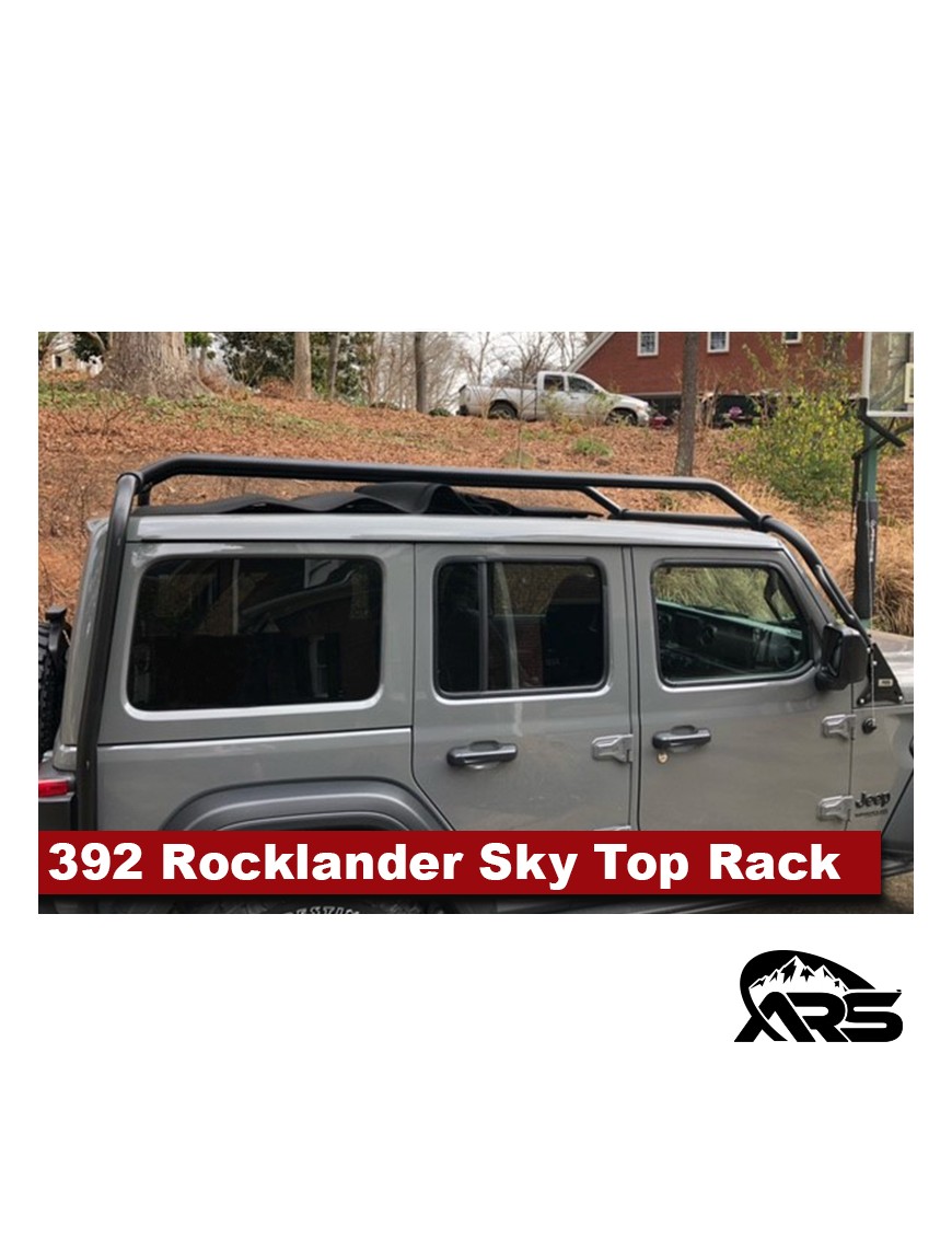 MetalCloak Bagażnik ARS Rocklander 4-drzwiowy pod dach Sky One-Touch, Jeep Wrangler JL 392