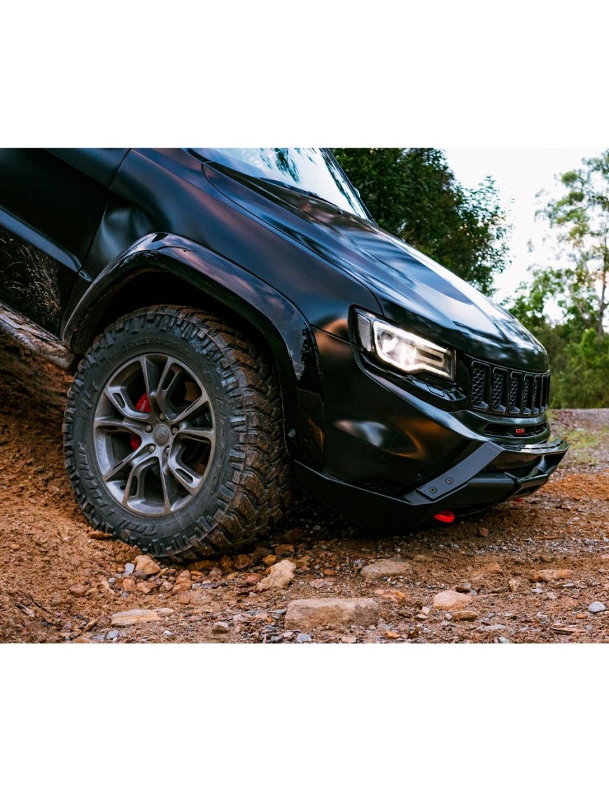 Zderzak z płytą pod wyciągarkę przód Chief Products Stealth Edition WK2 11-15