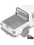 MetalCloak Tylny pałąk OverCab, Jeep Gladiator JT