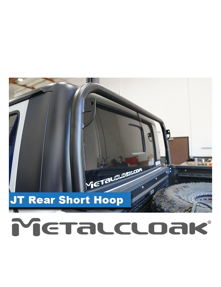 MetalCloak Niski tylny pałąk UnderCab, Jeep Gladiator JT