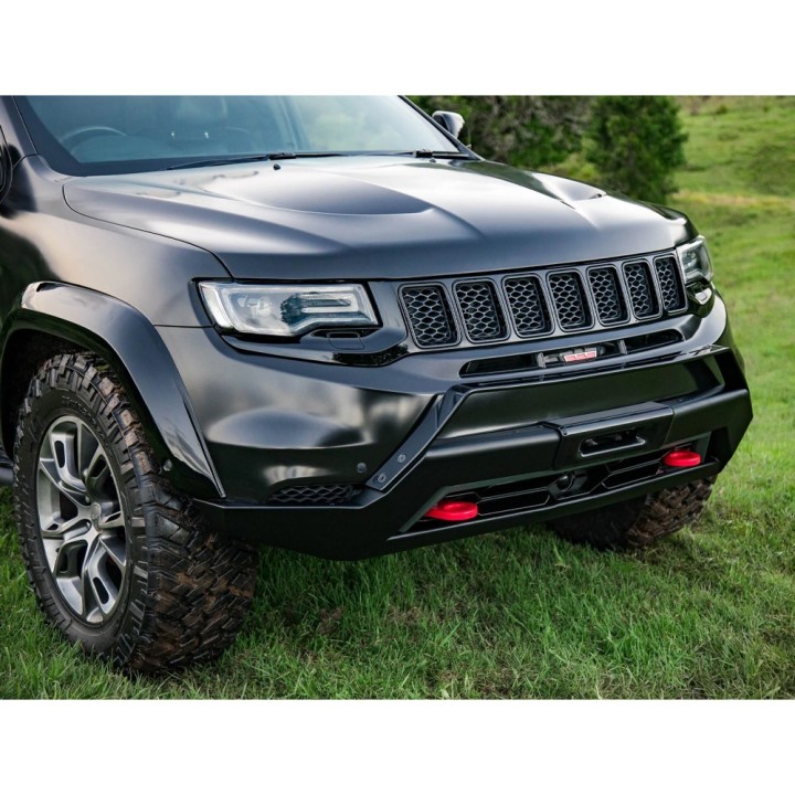 Zderzak z płytą pod wyciągarkę przód Chief Products Stealth Edition WK2 16-22 - ujęcie 3