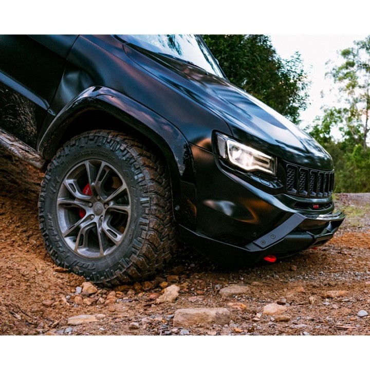Zderzak z płytą pod wyciągarkę przód Chief Products Stealth Edition WK2 16-22 - ujęcie 5