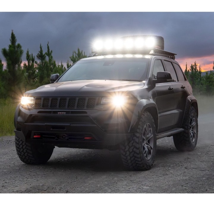 Zderzak z płytą pod wyciągarkę przód Chief Products Stealth Edition WK2 16-22 - ujęcie 7