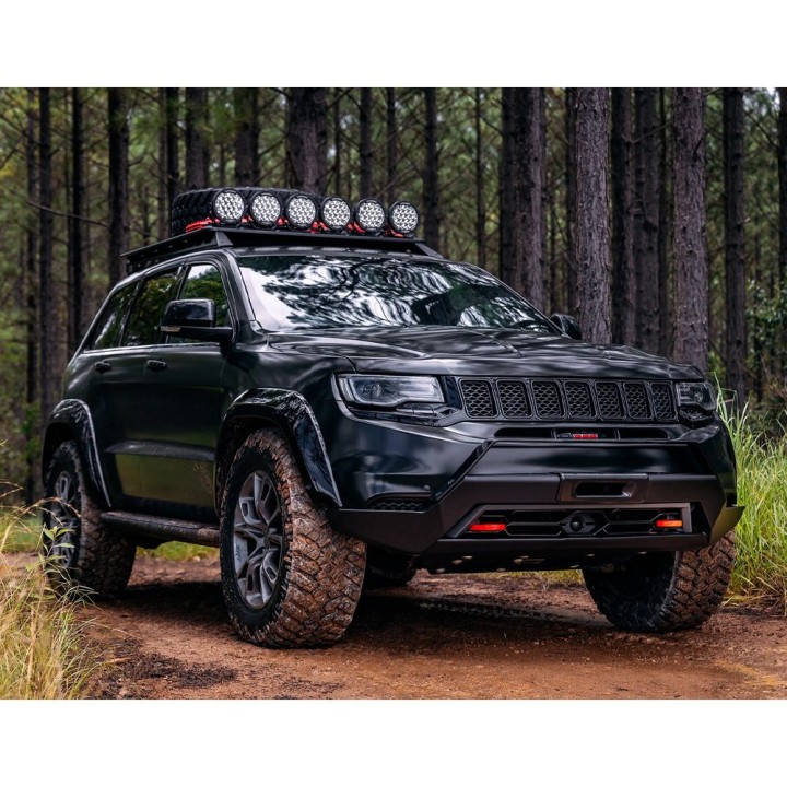 Zderzak z płytą pod wyciągarkę przód Chief Products Stealth Edition WK2 16-22 - ujęcie 9