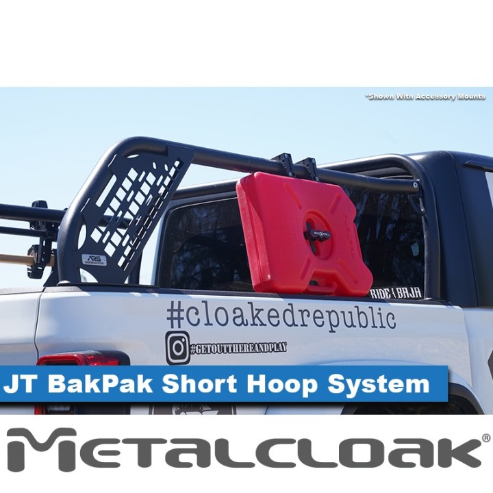 MetalCloak Bagażnik skrzyni BakPak z niskim pałąkiem, Jeep Gladiator JT - ujęcie 4