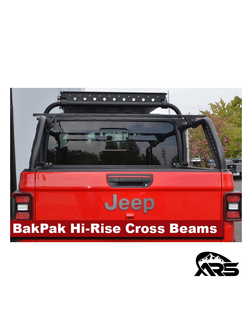 MetalCloak Belki poprzeczne BakPak HiRise pod namiot dachowy, para