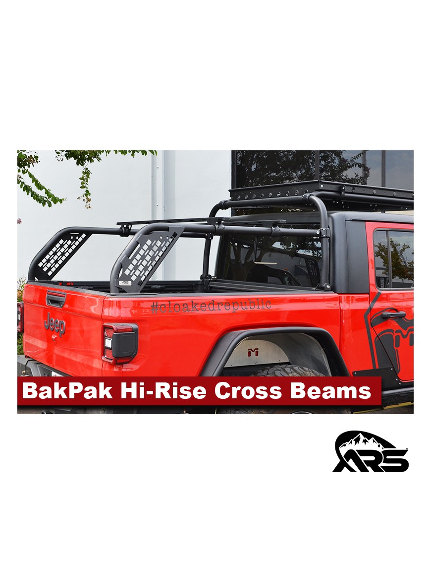 MetalCloak Belki poprzeczne BakPak HiRise pod namiot dachowy, para