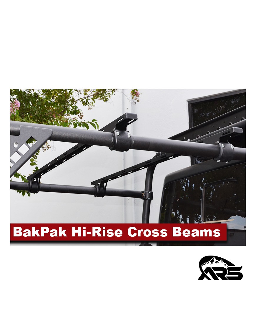 MetalCloak Belki poprzeczne BakPak HiRise pod namiot dachowy, para