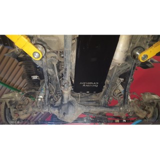 osłona sinika i skrzyni biegów czerwona Jeep Wrangler JK 2.8crd