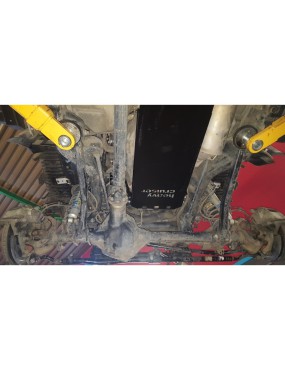 osłona sinika i skrzyni biegów czerwona Jeep Wrangler JK 2.8crd