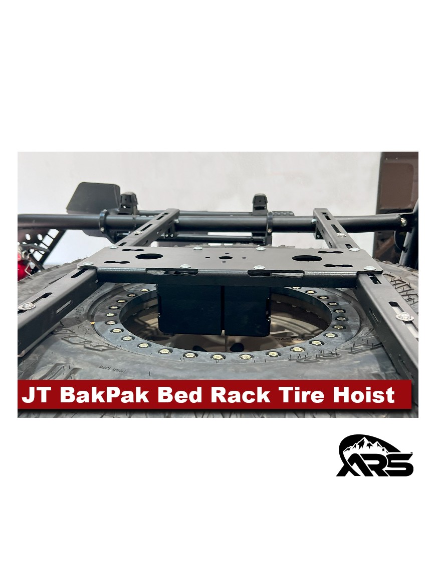 MetalCloak Wciągnik koła zapasowego do bagażnika BakPak, Jeep Gladiator JT
